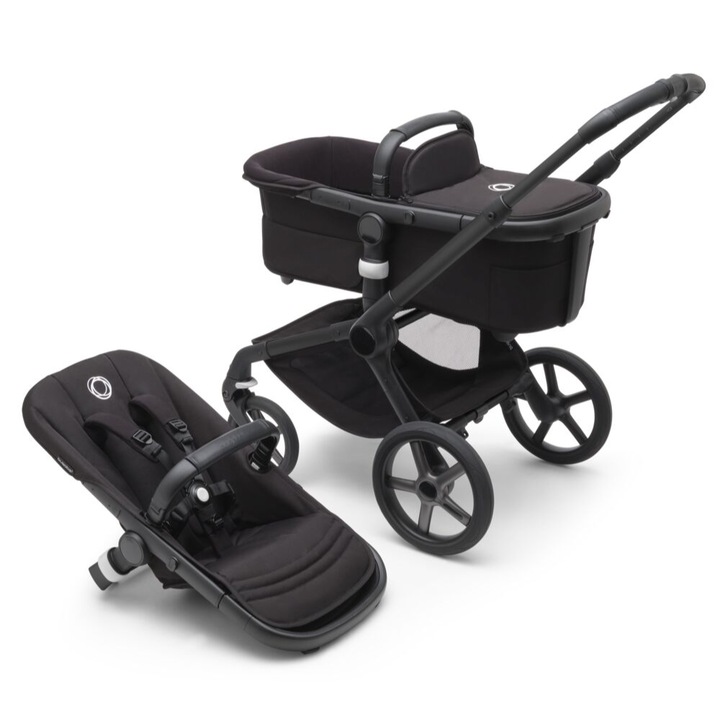 Bugaboo Custom Детска количка Fox 5 Black/Midnight Black