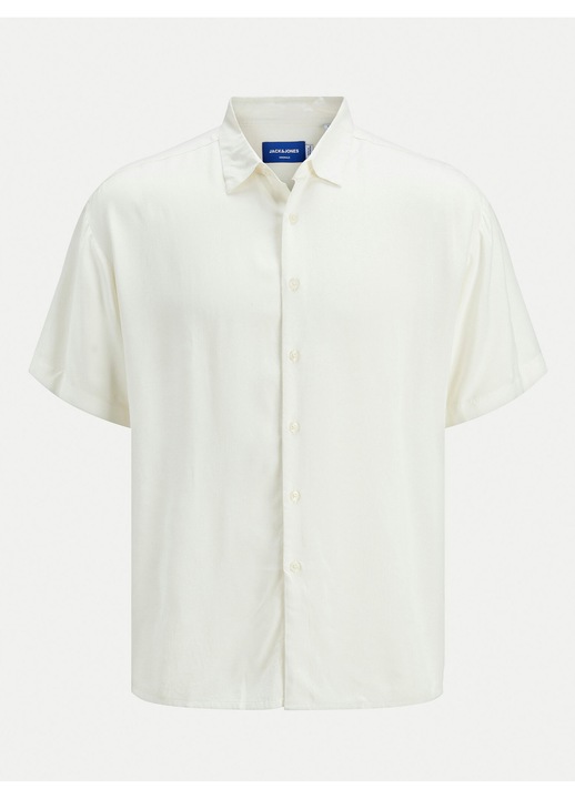 Jack Jones ferfi ing, 12271078, viszkoz, feher, Fehér