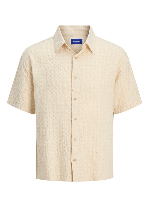 Jack Jones Ferfi Ing, 12277184, Pamut, Bezs, Bézs