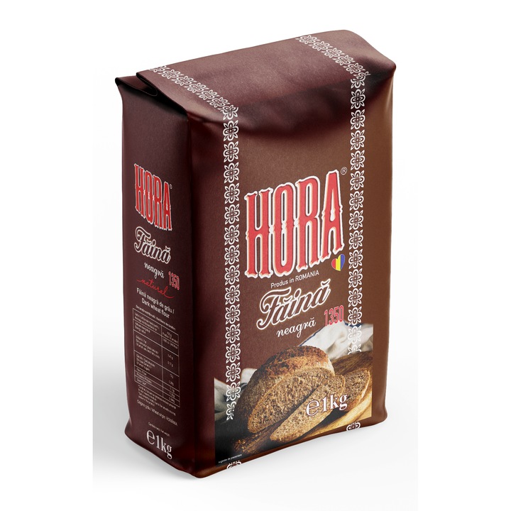 Faina neagra de grau, tip 1350 1 Kg HORA