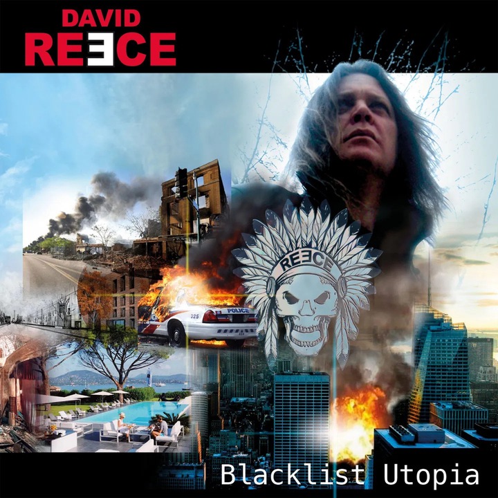 Reece David: Blacklist Utopia - CD, Hard 'n' Heavy, Mystic Production