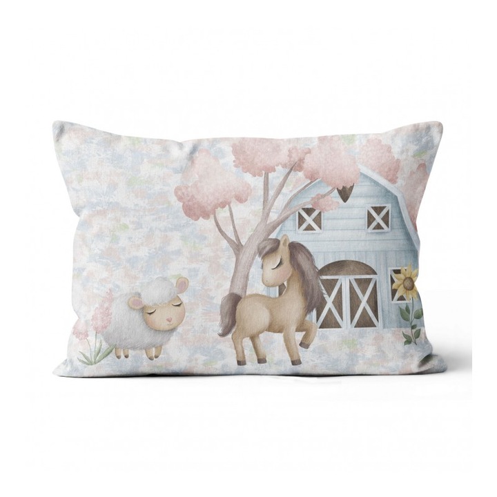 Material textil, Panou de bumbac 30x40 cm Ferma, bumbac 100%