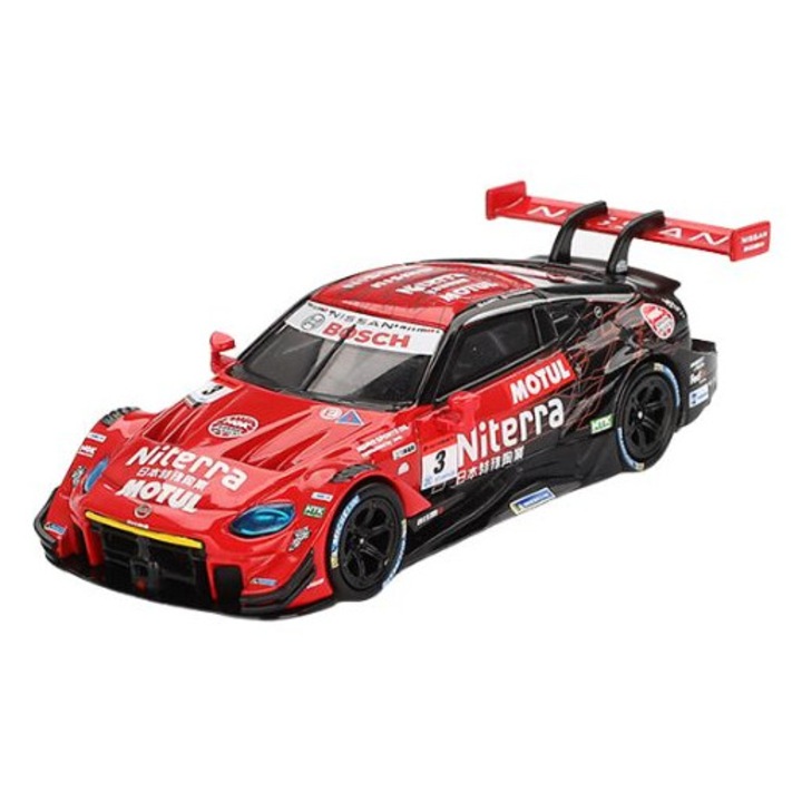 Macheta auto Nissan Z GT500 #3 Niterra Motul Z Super GT Series 2023 1:64 Mini GT MGT00765-BL