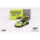 Lamborghini Aventador SVJ 63 Roadster Shock Green 2022 1:64 Mini GT MGT00887-L Autómodell