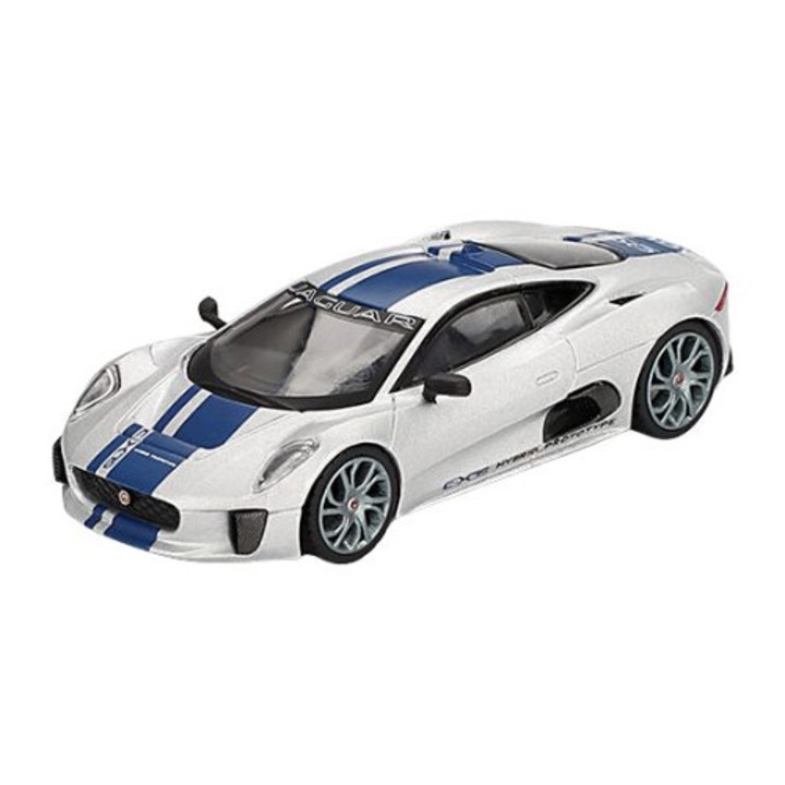 Jaguar C-X75 Ezüst 2010-es autómodell 1:64 Mini GT MGT00960-L