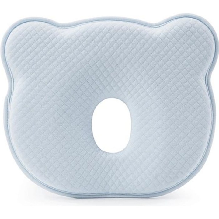 Babapárna, XCRH, memóriahabos, fejformázó, mosható, légáteresztő, kék, 20.5x25cm