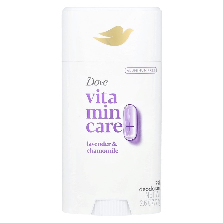 Dove dezodor, Vitamin Care+, levendula és kamilla, 74 g