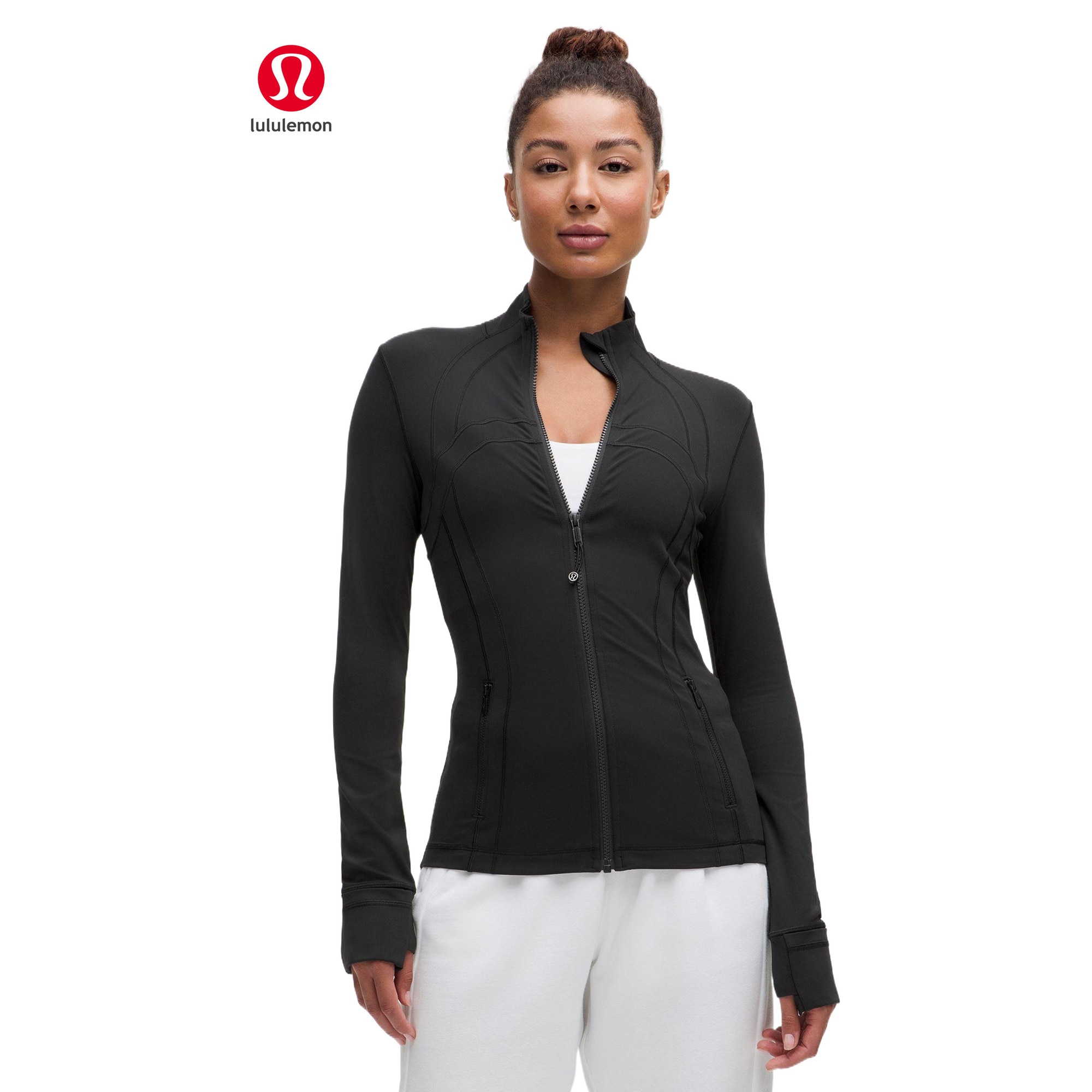 ヨガ・ピラティス lululemon define jacket Jacheta yoga sport Lululemon Define, usoara, respirabila, nylon