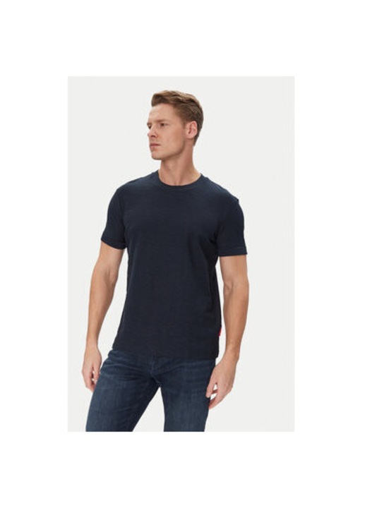 Tricou barbati Joop Jeans, 10017748 30045672, Bumbac organic, Bleumarin, Bleumarin