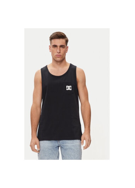 DC Férfi Tank Top, ADYZT05378-KVJ0, Pamut, S INTL, Fekete