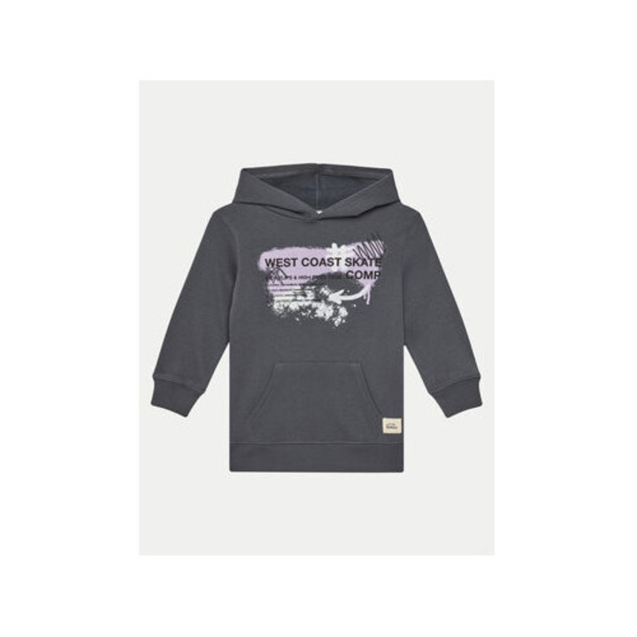 Bluza baieti Cotton On Kids, 7341200, Material mixt, Gri, Gri