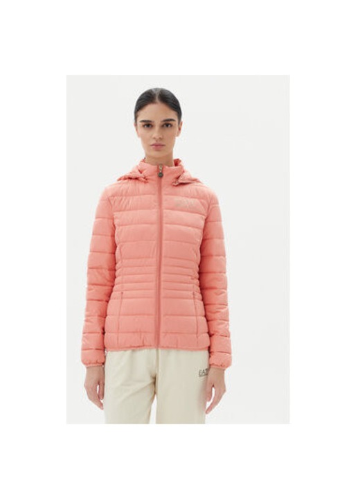Jacheta dama Ea7 Emporio Armani, 8NTB23 TNF8Z, Poliester, Portocaliu, Portocaliu