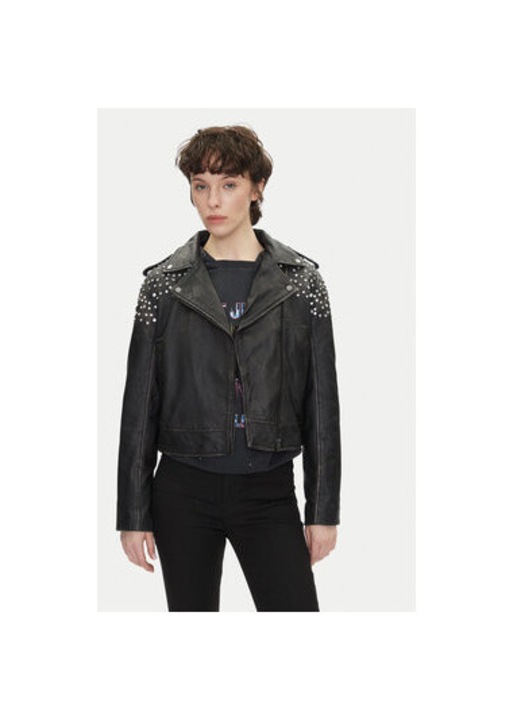 Noi bordzseki Pepe Jeans, PL402523, Valodi bor, Fekete, Fekete