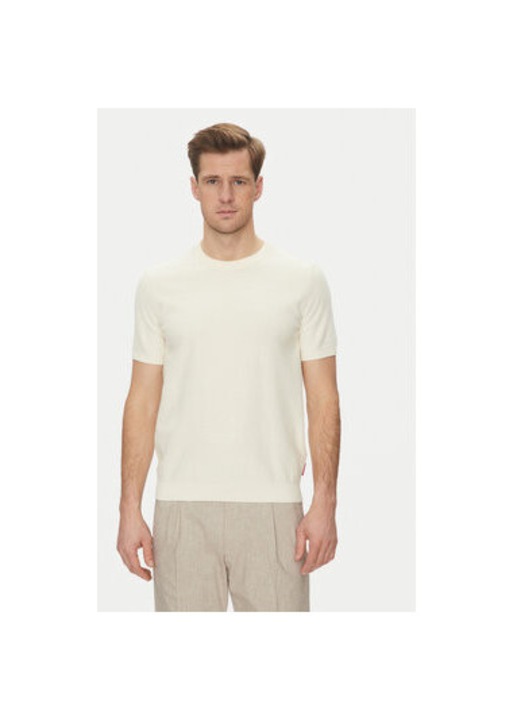 Pulover barbati Joop Jeans, Bumbac, Bej, Bej