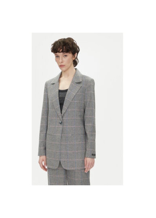 Дамско яке Pepe Jeans, PL402503, Вълна/Полиестер, Сив, Сив