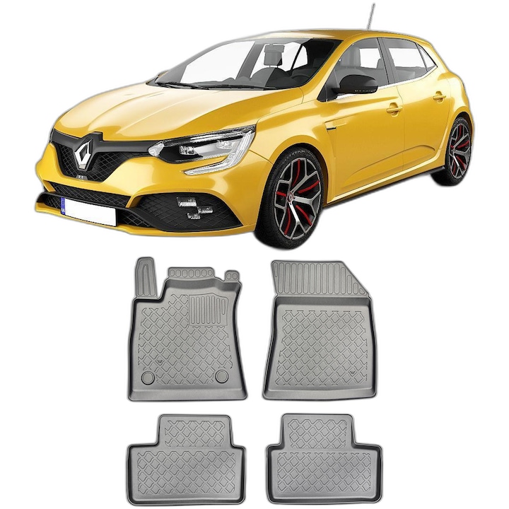 Set covorase auto tip tavita RENAULT MEGANE IV, din 01.2017 - Prezent, Caroserie SEDAN, compatibile cu autoturismul RENAULT MEGANE IV, ARISTAR