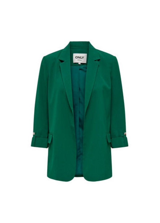 Дамско яке Only, 15310948, Рециклиран полиестер/Полиестер, Зелено, Зелен