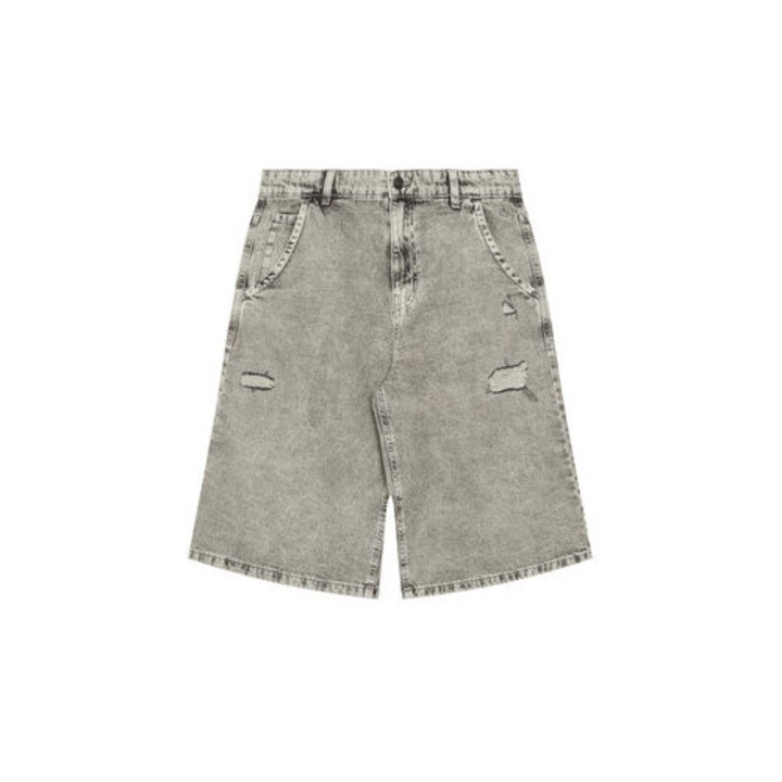 United Colors Of Benetton fiu farmer rovidnadrag, 4AD7C9045, pamut, szurke, Szürke