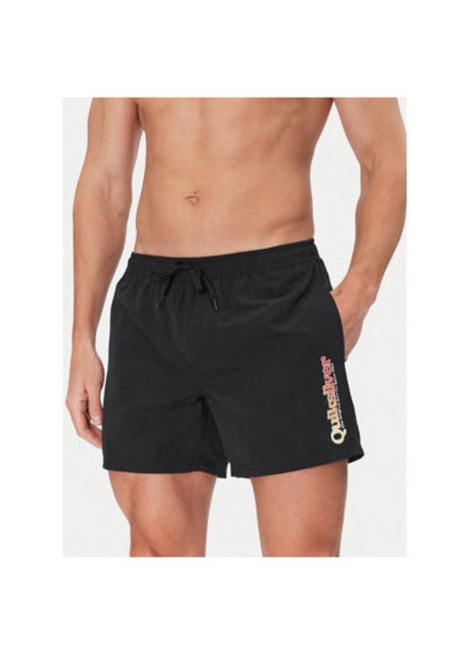 Quiksilver ferfi uszonadrag, EQYJV04141, polieszter, fekete, Fekete