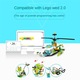 STEM програмируем робот, модел WeDo 2.0, образователен конструктор, ABS материали, за деца 5–7 години
