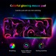 Подложка за мишка RGB, LED, модел с линии, неплъзгаща се гумена основа, подходяща за геймъри от мъжки и женски пол, 80×30×0.3см, цветна