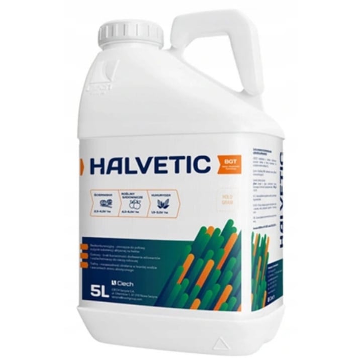 Erbicid total cu glifosat Ciech, 5l, pentru plante cu o singură și două frunze
