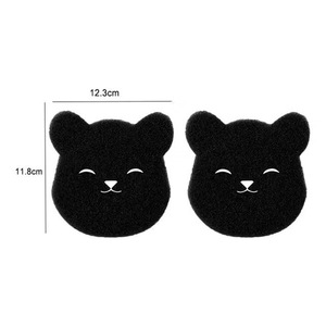 Set 8 Dispozitive Reutilizabile pentru Indepartarea Parului de Pisica si Caine, TodyJeyHo, Celuloza, Negru, 11.8x12.2cm