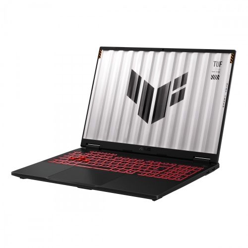 Laptop Asus TUF Gaming A16 2025 FA608UH-RV083, 16 inch 1920 x 1200, AMD 260 8 C / 16 T, 3.8 GHz - 5.1 GHz, 8 MB 16 MB cache, 16 GB DDR5, 1 TB SSD, Nvidia GeForce RTX 5050, Fara sistem de operare, Negru