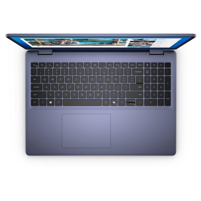 Laptop Dell 16 DC16251, 16 inch 1920 x 1200, Intel 150U 10 C / 12 T, 1.8 GHz - 5.4 GHz, 12 MB cache, 55 W, 32 GB DDR5, 1 TB SSD, Intel Graphics, Windows 11 Pro