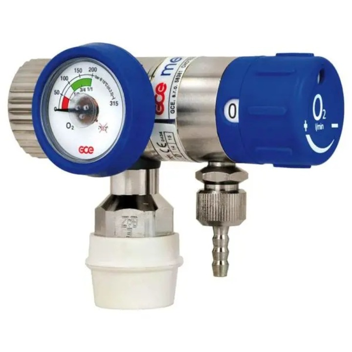 Reductor presiune Oxigen MediSelect, 200 bar, debit 0-25 l/min, pentru butelii medicale