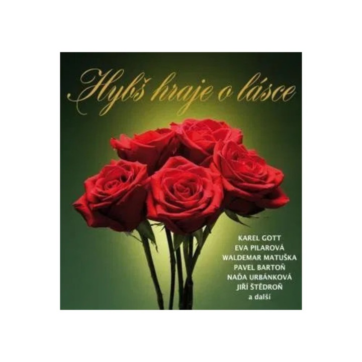 CD музика, SUPRAPHON, Hybs hraje o lasce, 22 мелодии, пластмаса