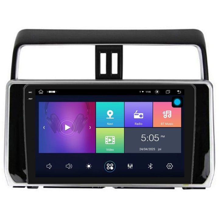 Navigatie PilotOn Toyota Land Cruser Prado J15 dupa 2009 2K 4GB 64GB 8 CORE