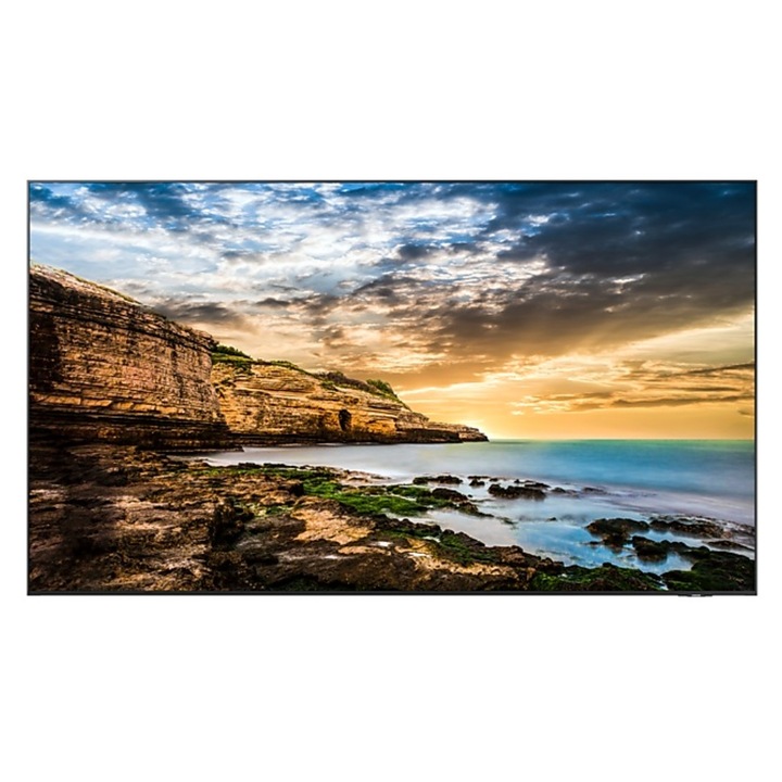 Professzionális VA LED képernyő Samsung 85" LH85QETELGCXEN, UHD 3840 x 2160, HDMI fekete