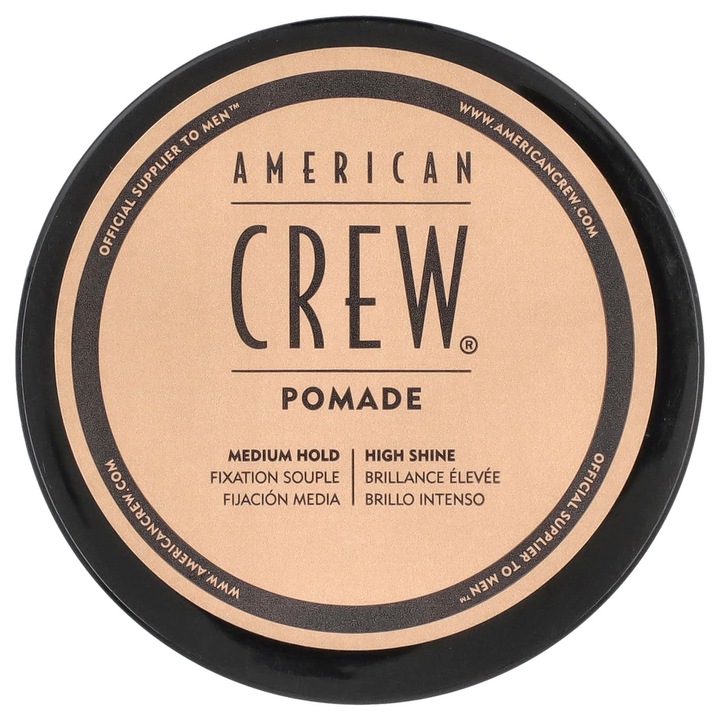Ceara de par American Crew, 85 g, fixare medie, luciu inalt