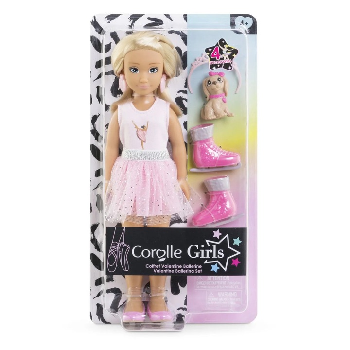 Corolle set balerina papusa valentine 28cm