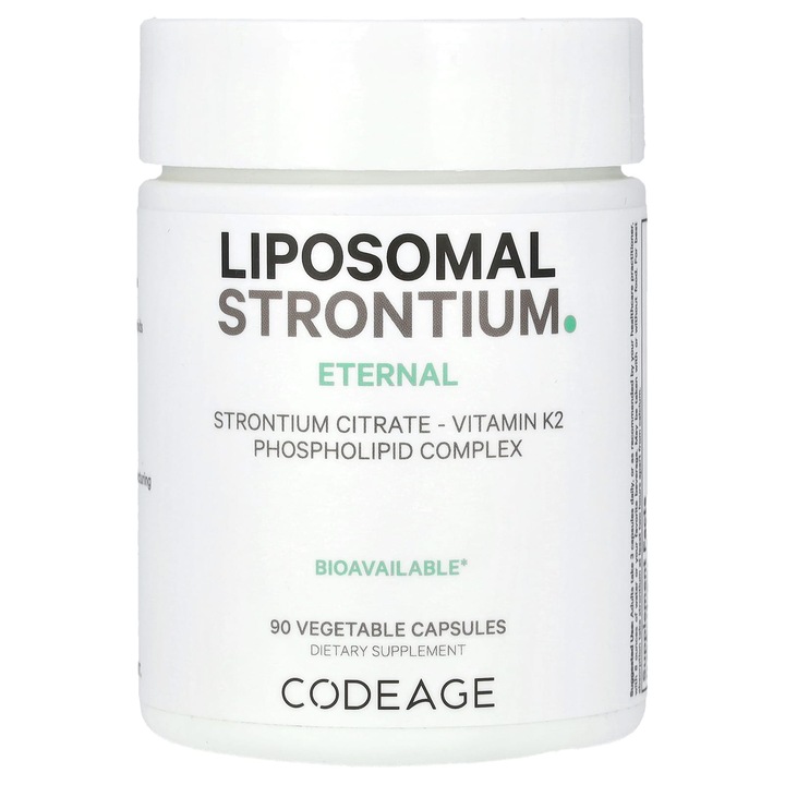 Supliment alimentar Codeage, Stront Liposomal, 90 capsule vegetale