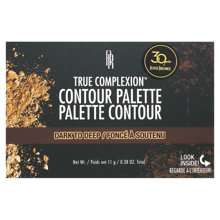 Paleta de conturare, Black Radiance, True Complexion, 8326 Dark to Deep, 11 g
