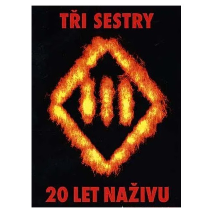 Tri Sestry: 20 év élet - DVD, cseh zene, 1 lemez, műanyag