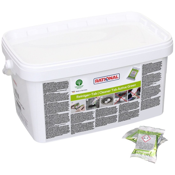 Pastile RATIONAL Active Green 56.01.535 – tablete ecologice de curatare pentru cuptoare iCombi Pro si iCombi Classic (150 buc.)