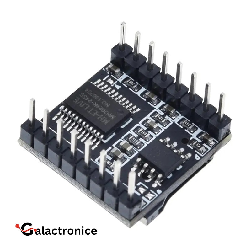 Modul MP3 Player Mini DFPlayer cu card TF, compatibil Arduino - eMAG.ro