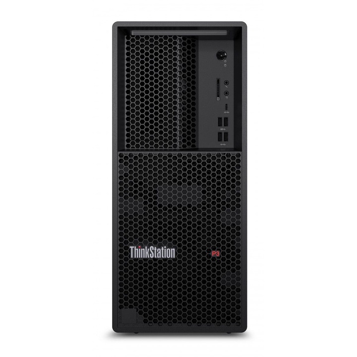 Lenovo ThinkStation P3 asztali PC, Intel Core i9-14900K 24 C / 32 T, 3.2 GHz - 6.0 GHz, 32 MB gyorsítótár, 125 W, 128 GB RAM, 1 TB SSD, Optikai meghajtó nélkül, NVIDIA RTX 4500 Ada 24 GB, 750 W, Windows 11 Pro