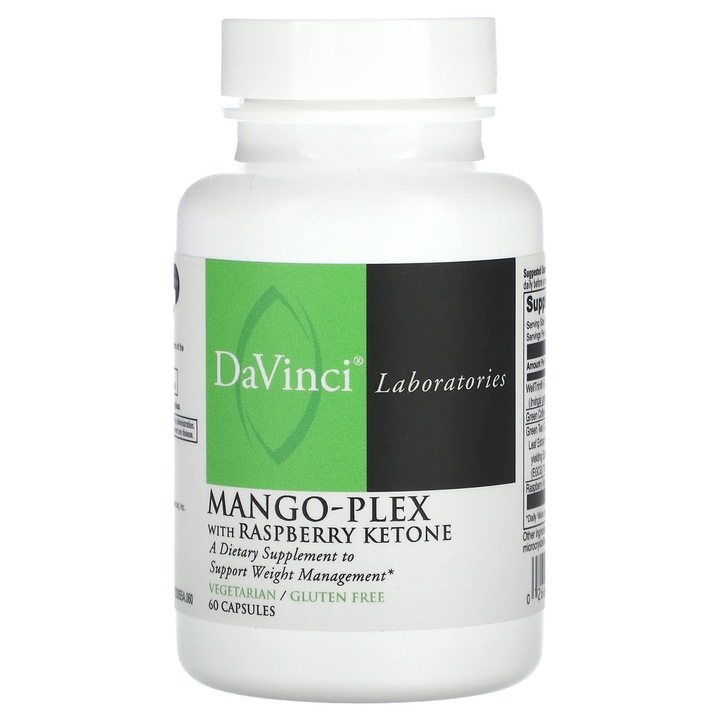 Supliment alimentar, DaVinci Laboratories Mango-Plex, 60 capsule