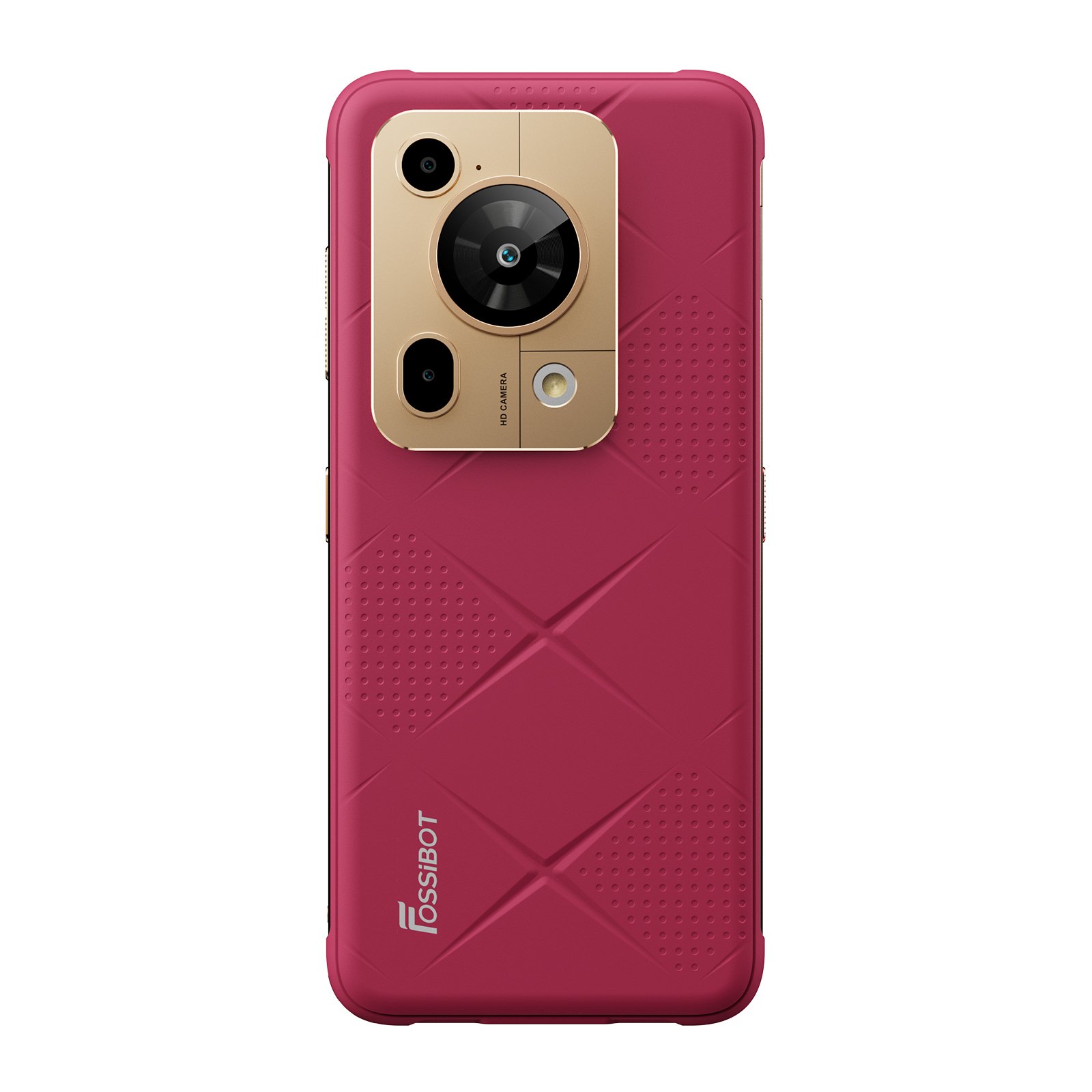 Telefon mobil FOSSiBOT F112 Pro 5G, Rosu, 6.88” HD+ IPS, 24GB RAM(8GB+16GB extensibili), 256GB ROM, Android 14, Incarcare inversa, 50MP+16MP, 18W, Dual SIM Hybrid