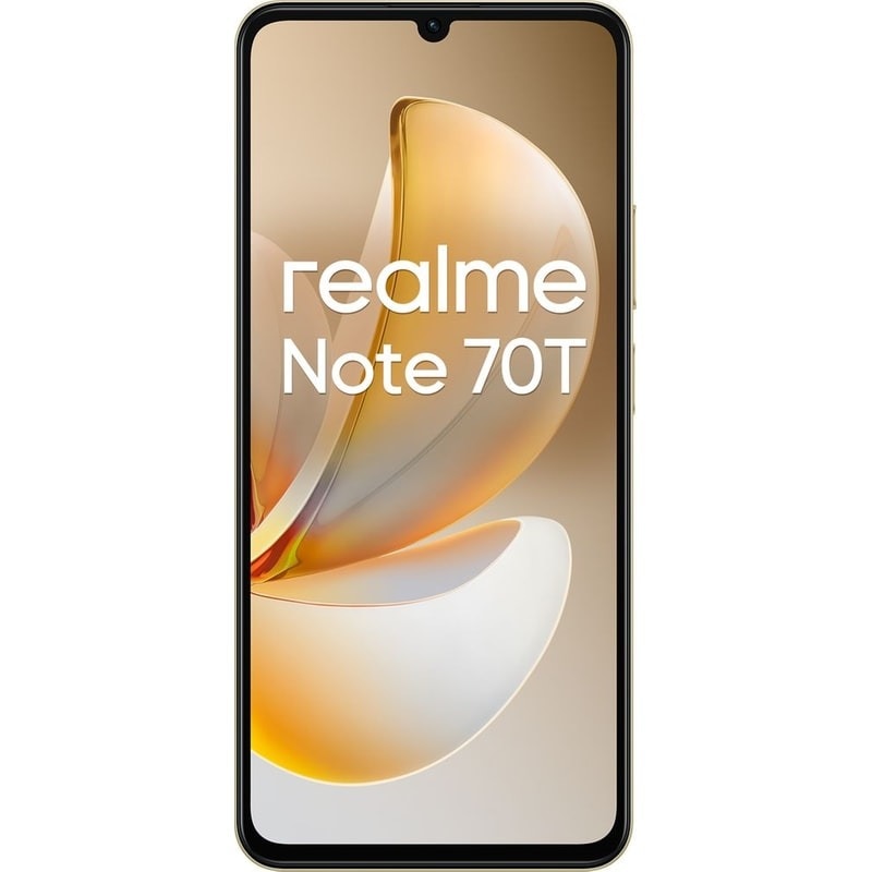 Telefon mobil Realme Note 70T, 4GB RAM, 128GB, Gold