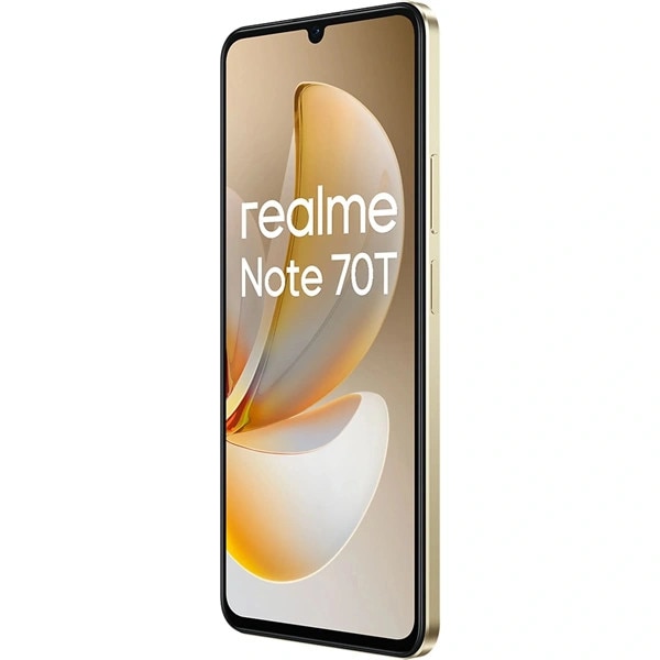 Смартфон Realme Note 70T, 4GB RAM, 128GB, Златист - eMAG.bg