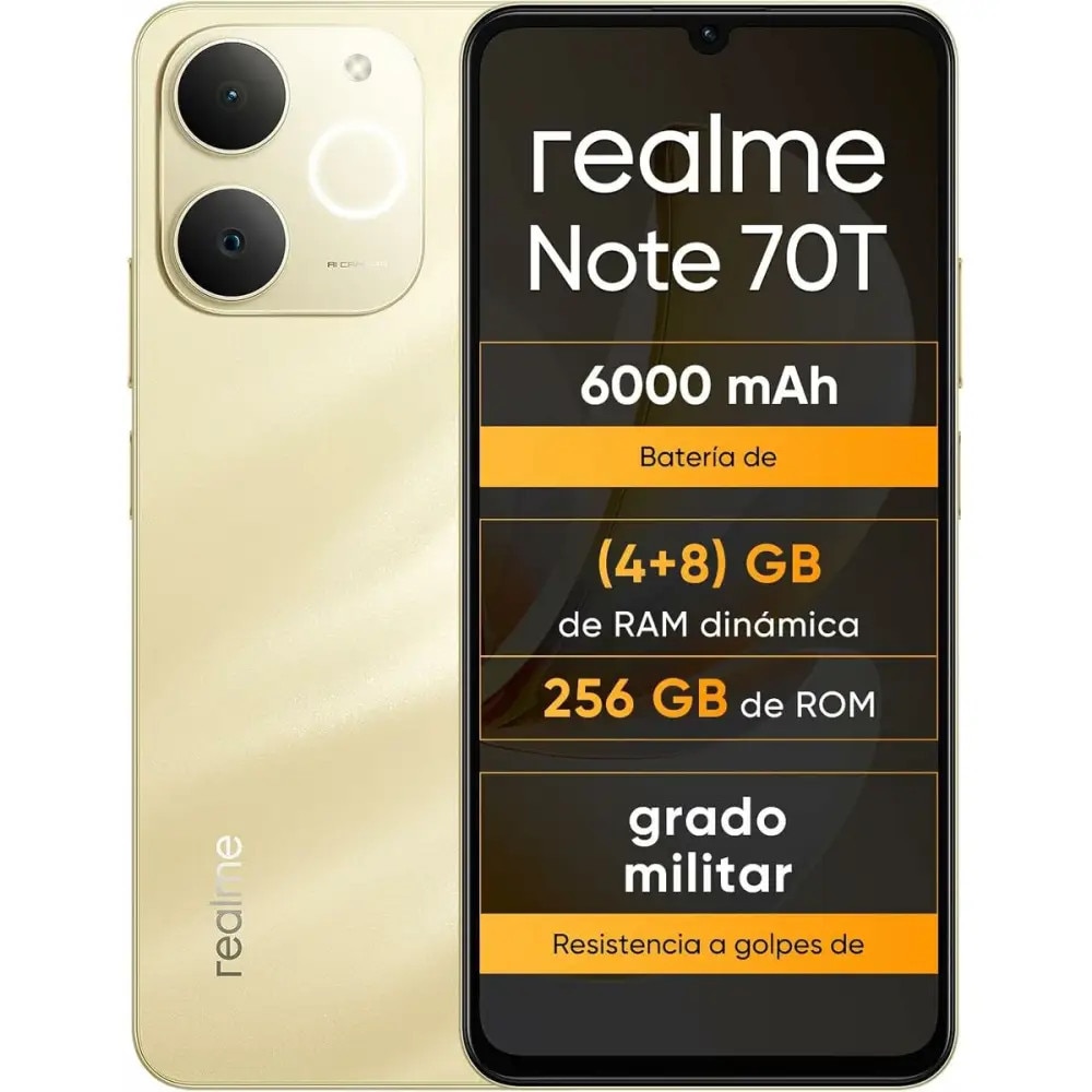 新品 REALME Note 70T 4GB/256GB ゴールド 【公式通販】