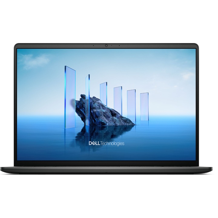 Лаптоп Dell 16 DC16250 с Intel Core 5 120U (0.9/5.0GHz, 12M), 16 GB, 512GB M.2 NVMe SSD, Intel Iris Xe Graphics, Ubuntu, Графитеночерен