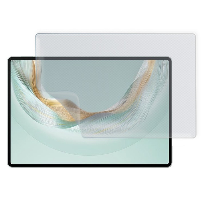 Nagyfelbontású szilikon fólia Huawei MatePad Pro 12.2 (2025) készülékhez, COMANDO TAB PROTECT, ütésálló, karcálló, ultravékony, oleofób réteg, nagy érzékenység, könnyen felhelyezhető, átlátszó