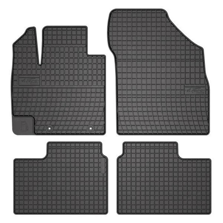 4 db-os gumiszőnyeg készlet, kompatibilis a Suzuki Ignis 2016-tól napjainkig modelljeivel.