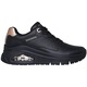 Skechers Uno Icon - Idolized Air noi sportcipo, Fekete
